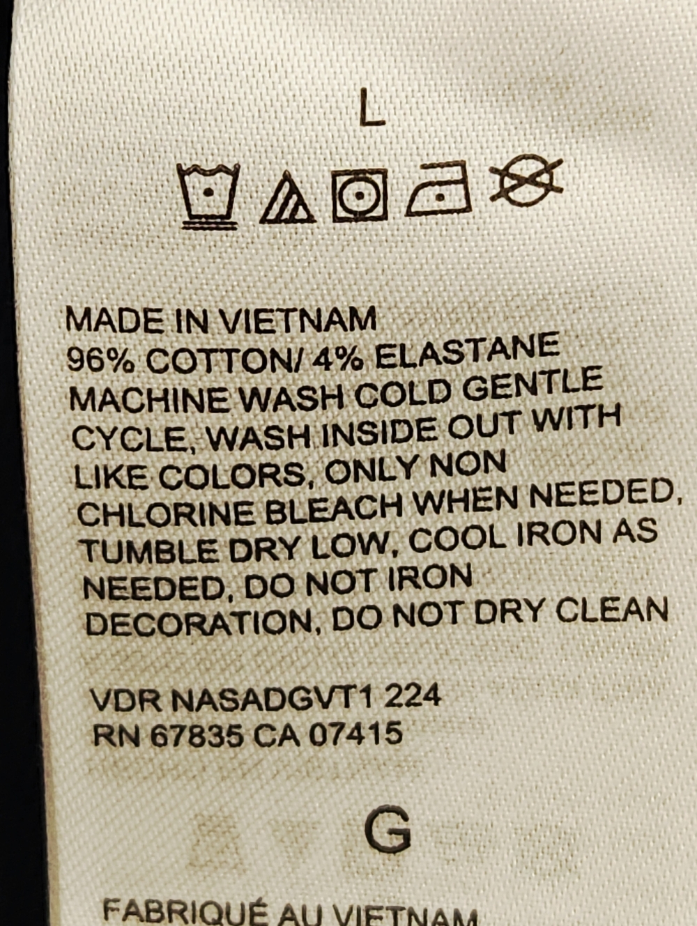 NEW Nautica Sustainably Crafted  Polo Sz L Cotton-knit Golf Navy Sailboat NWOT - Picture 6 of 8